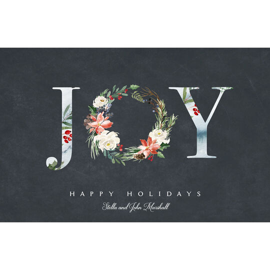 Holiday Floral Joy Placemats